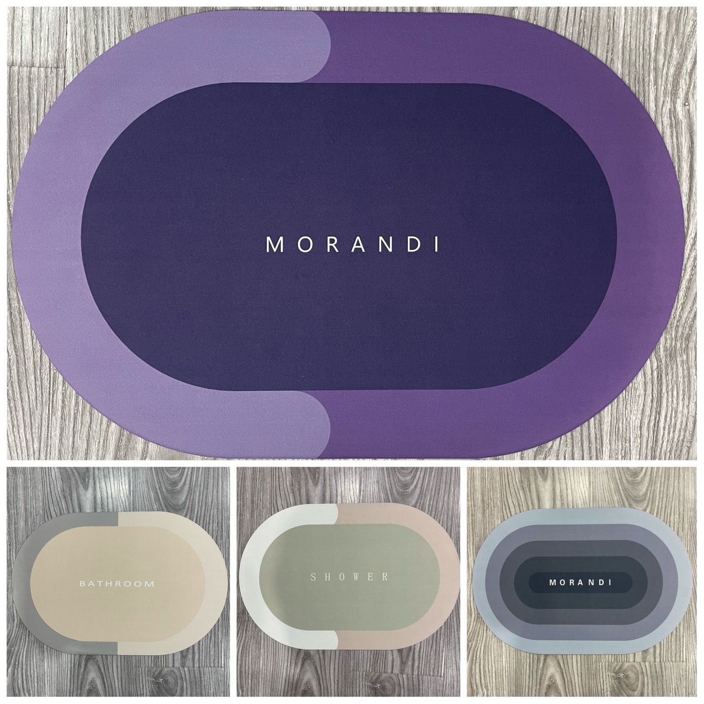 Round Super Absorbent Quick Dry Non-Slip Mat