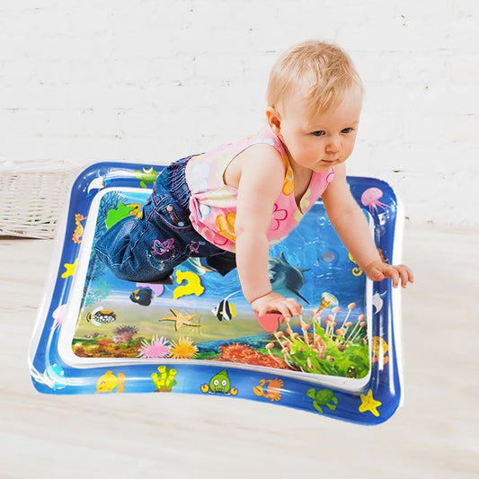 Inflatable Tummy Time Water Mat for Kids