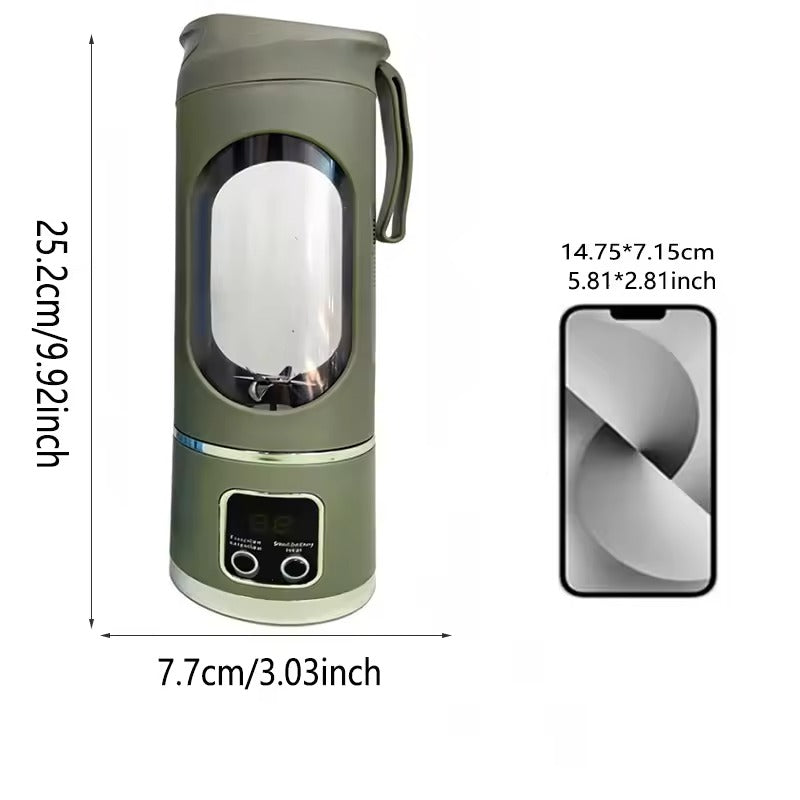 Portable Mini Blender Cup with Temprature