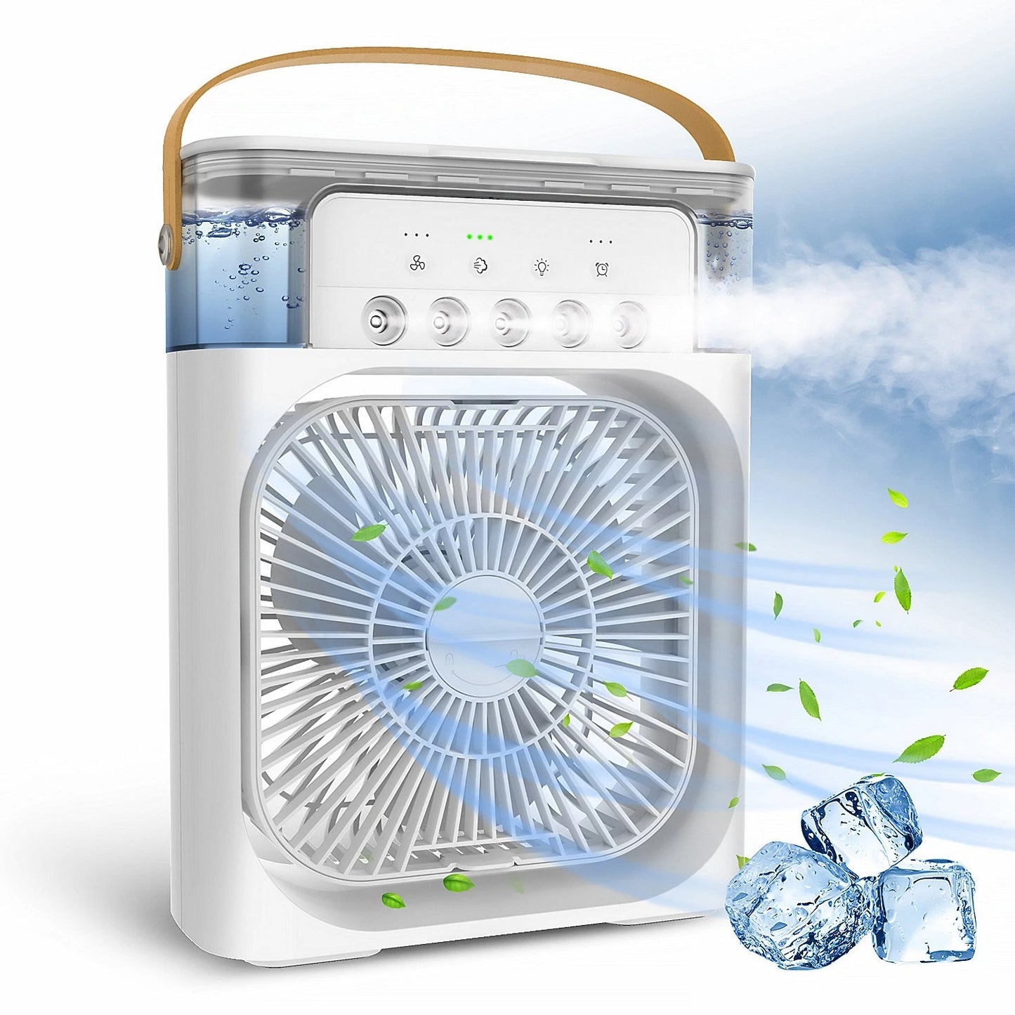 Mini Air Cooler Fan with Evaporative Cooling