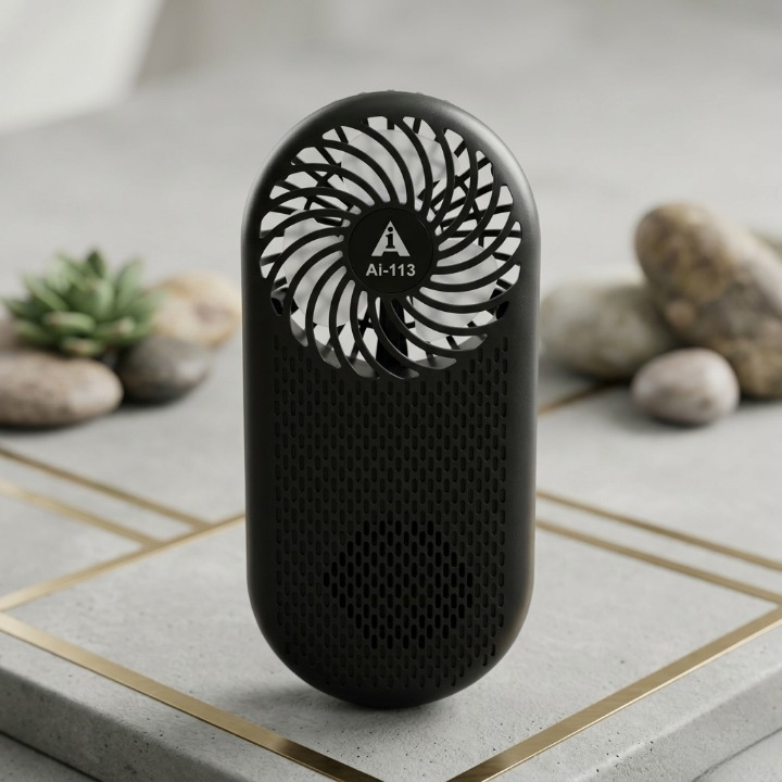 Solar Wireless Speaker with Cooling Fan